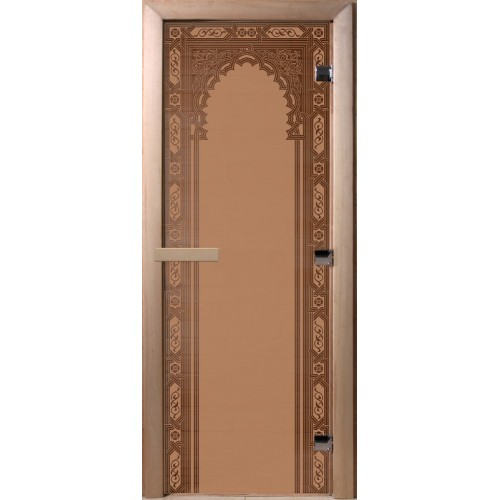 Дверь Doorwood Восточная Арка Бронза матовая